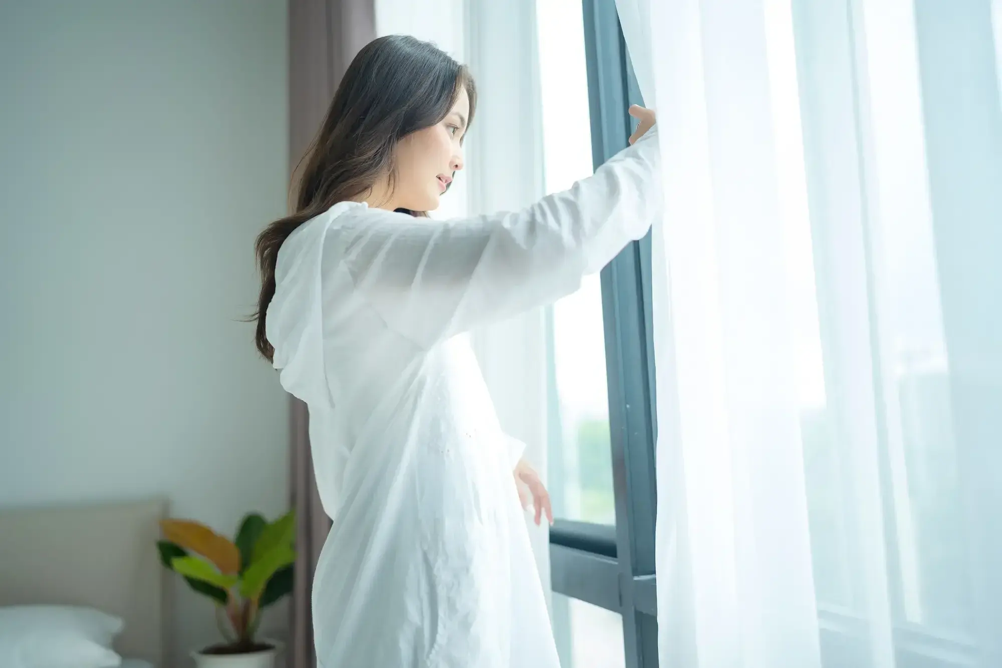 Schlafzimmer lüften