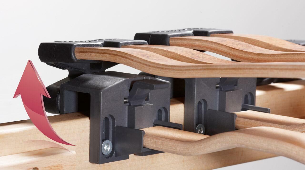 Lattenrost Einstellungen