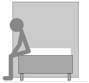 Höhenverstellung bei Kirchner Seniorenbetten