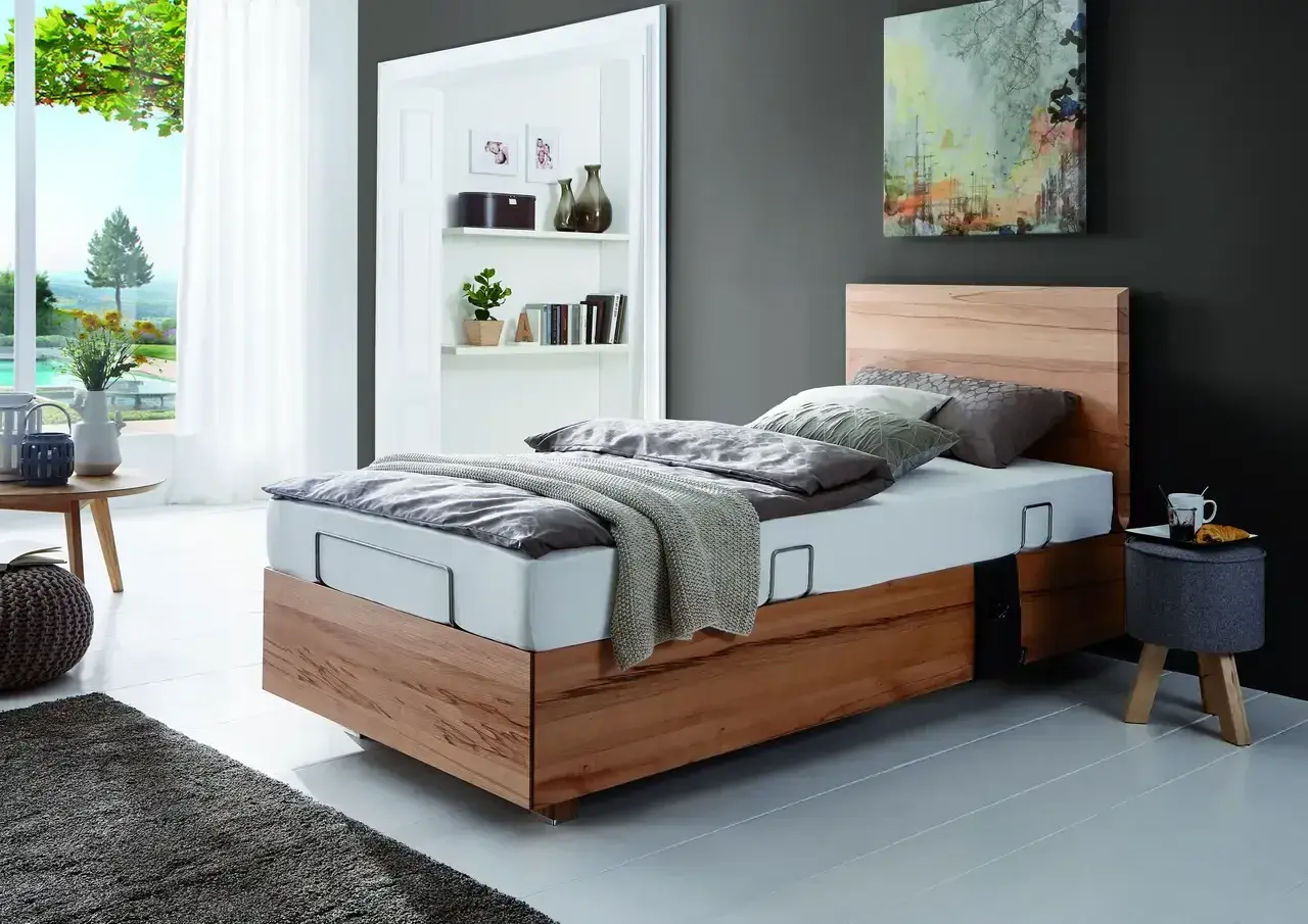 Kirchner Lugano Seniorenbett, Holzausführung