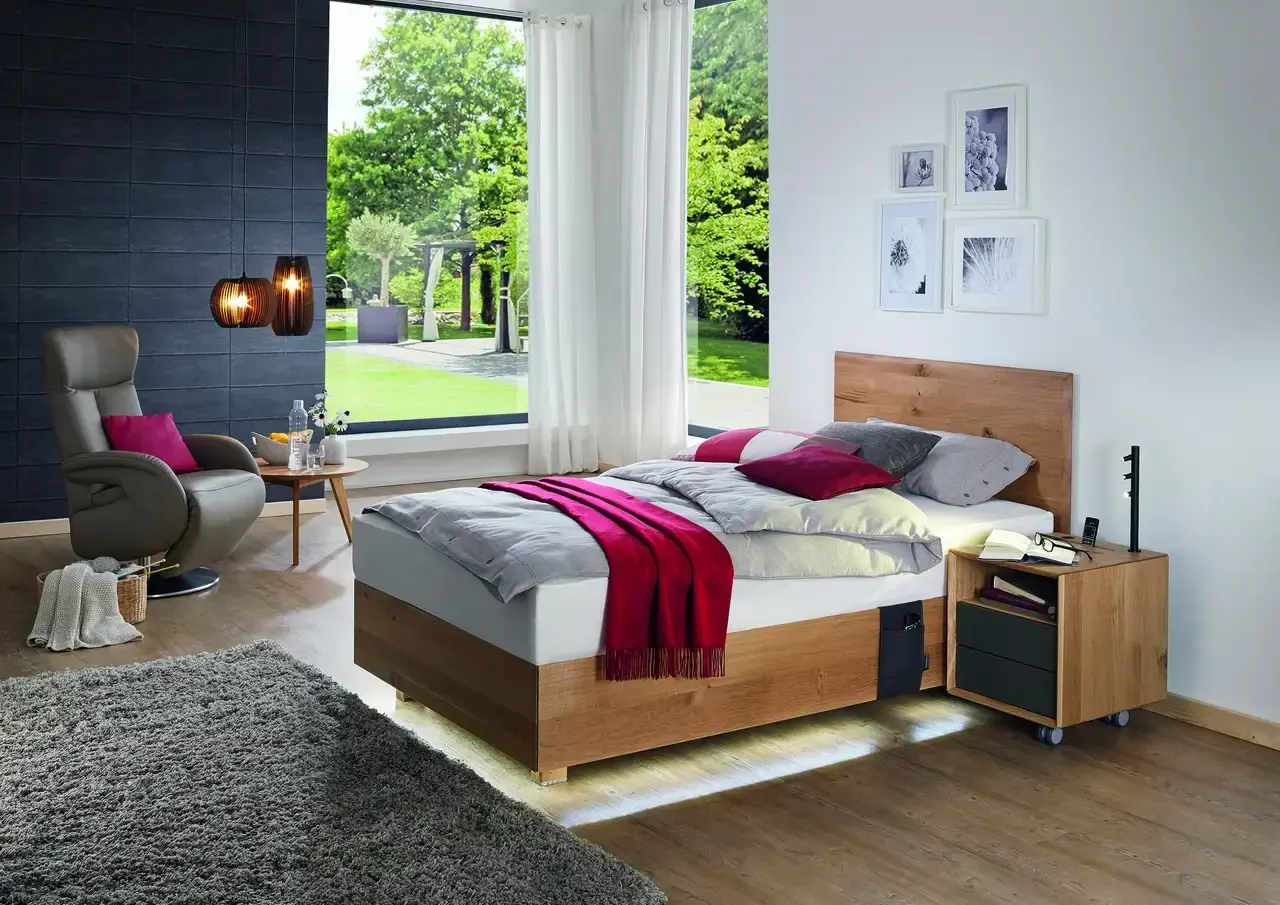 Kirchner Lugano Seniorenbett, Holzausführung